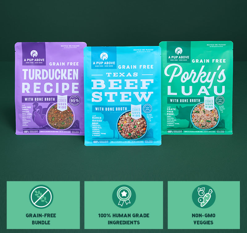Grain Free (3lb / 4 Bags)