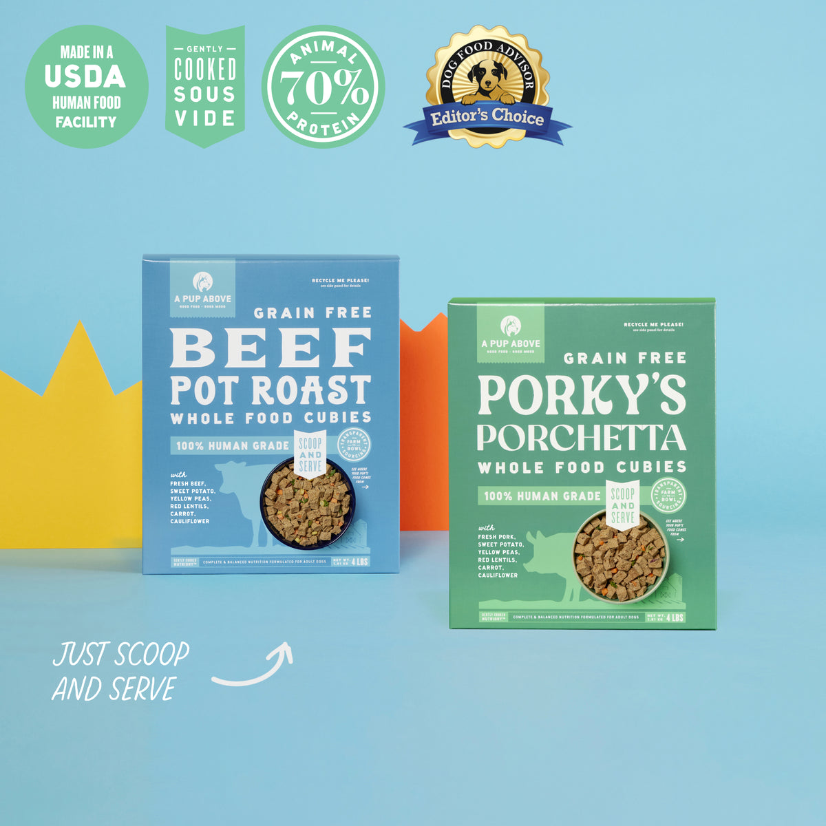 Grain Free Dry Dog Food Bundle A Pup Above