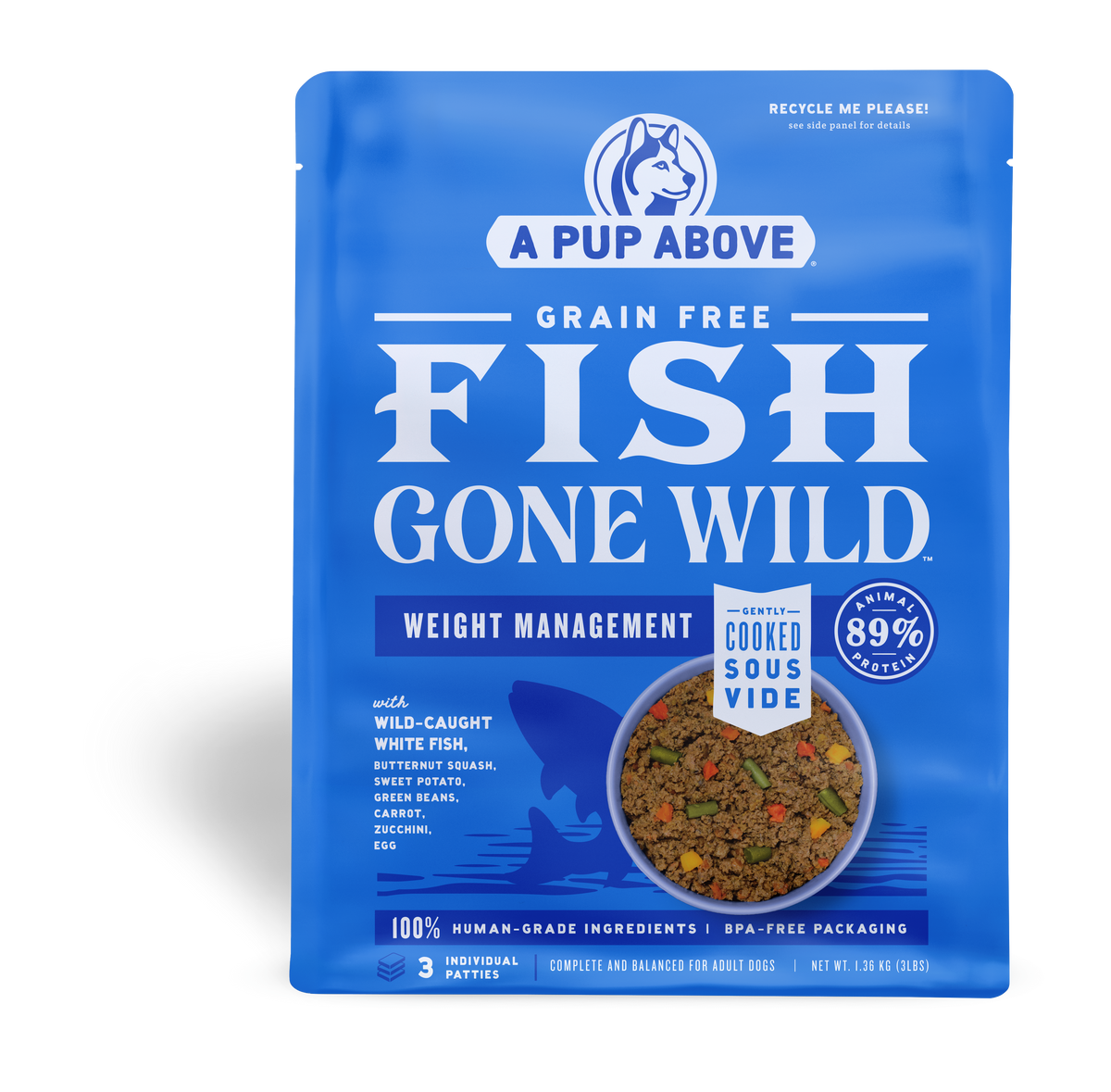 Fresh Dog Food, Gently Cooked