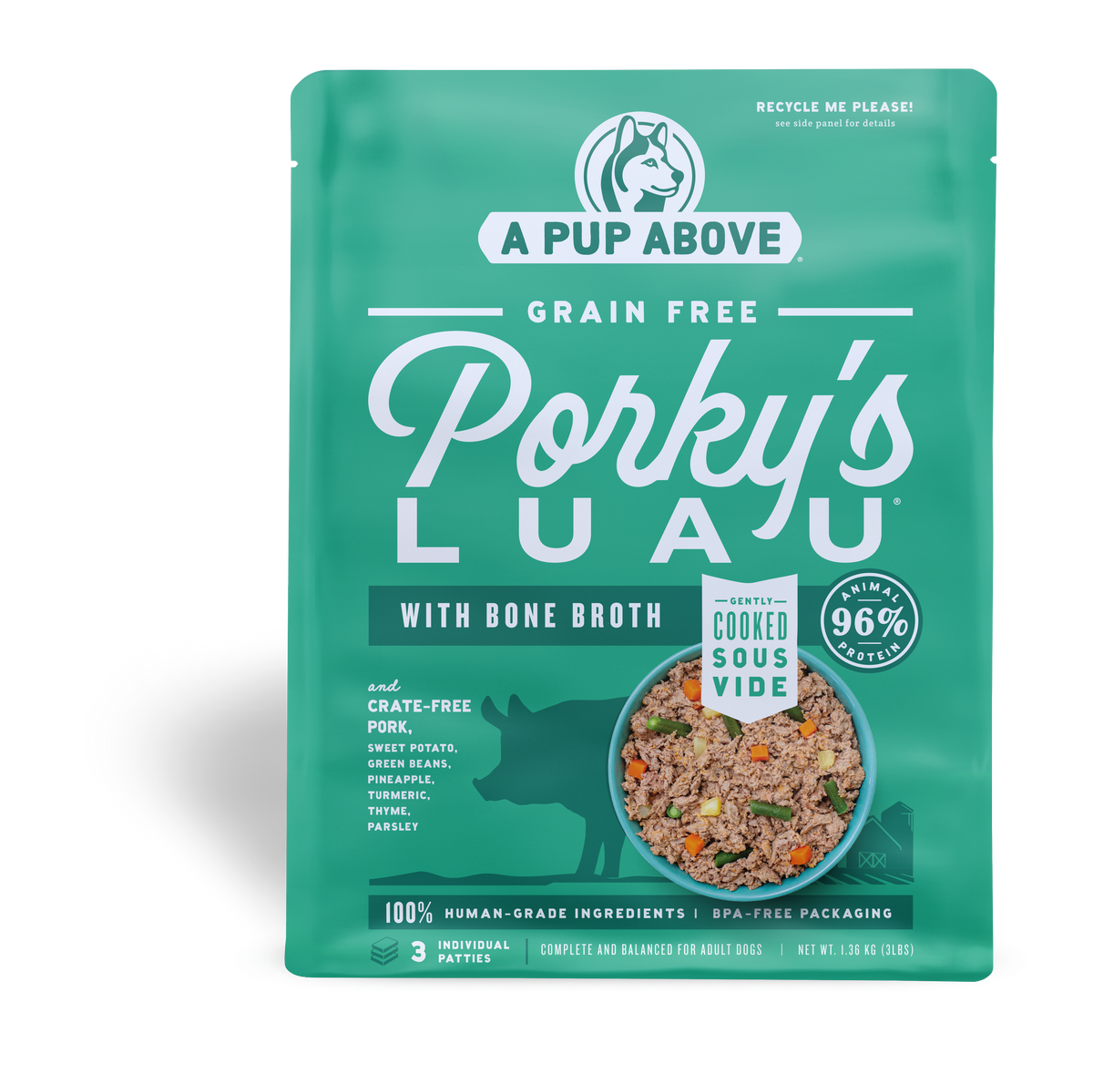 Fresh Dog Food, Gently Cooked
