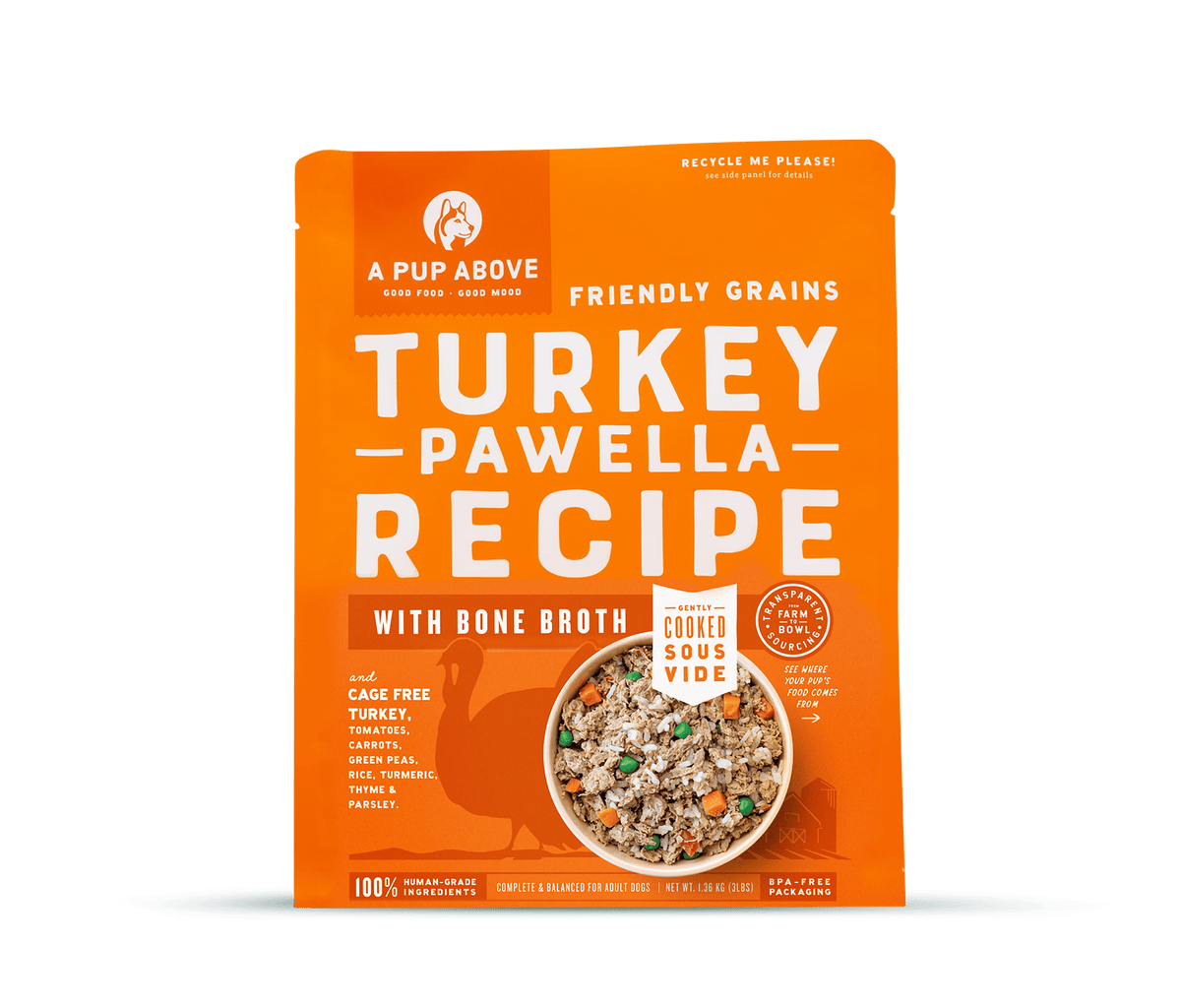 Fresh Dog Food, Gently Cooked