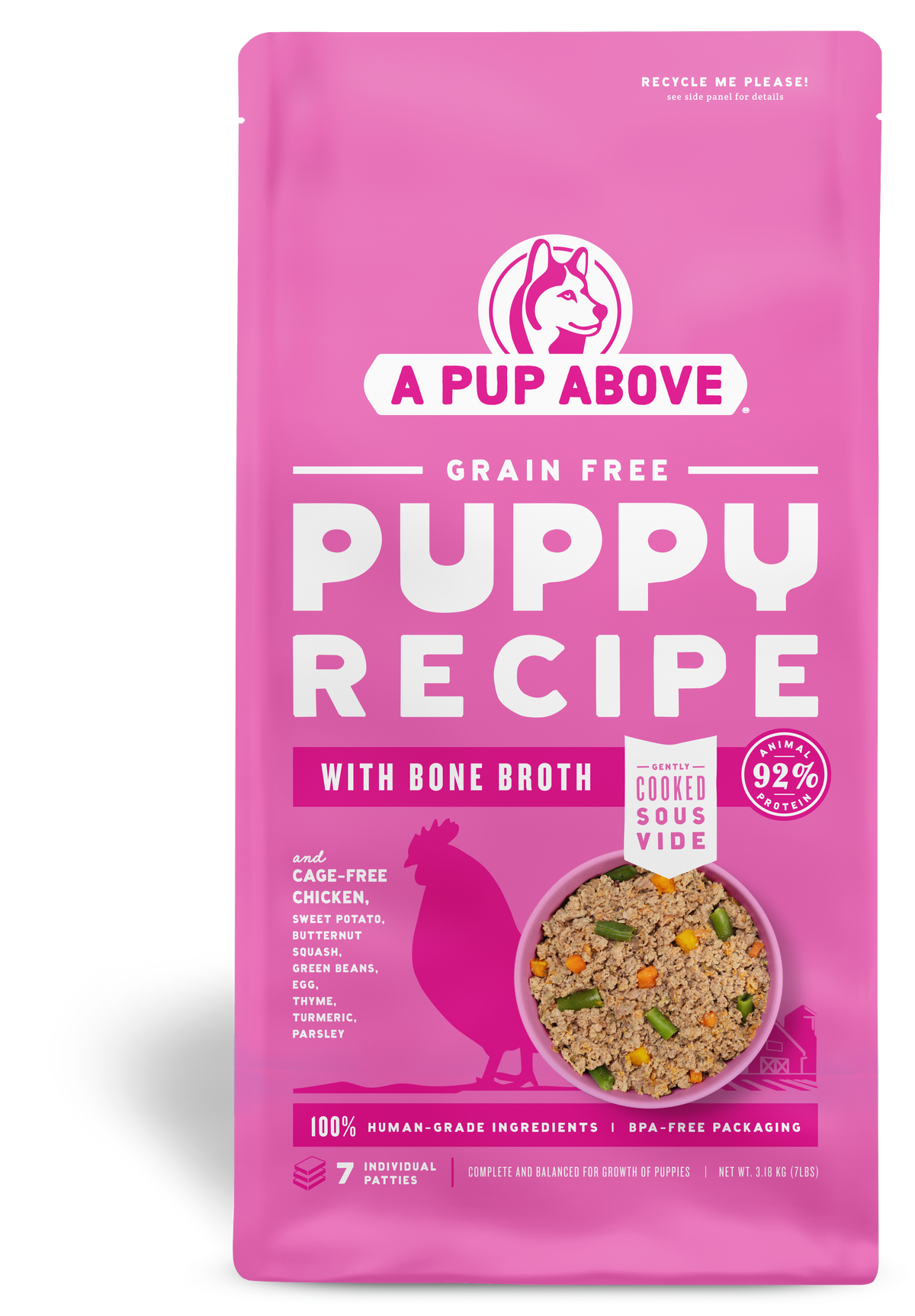Fresh Dog Food, Gently Cooked