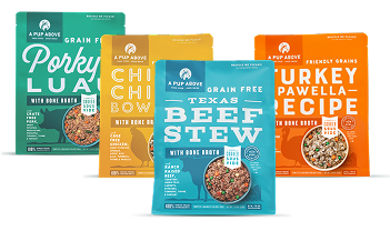 A Pup Above, brand website product image