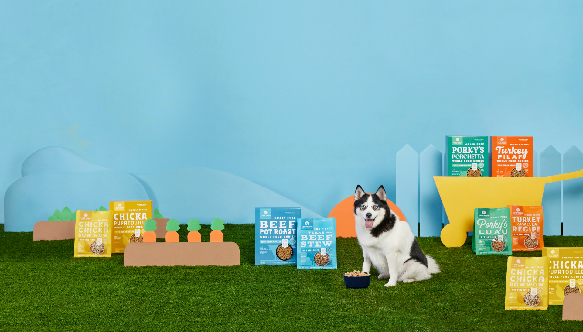 A Pup Above logo