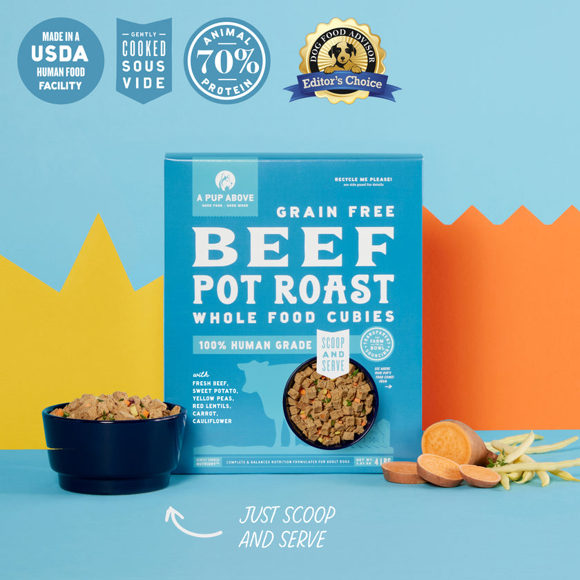 Free Dry Food Beef Pot Roast 2 LB Box
