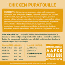 Load image into Gallery viewer, Free Dry Food Chicka Pupatouille 2 LB Box
