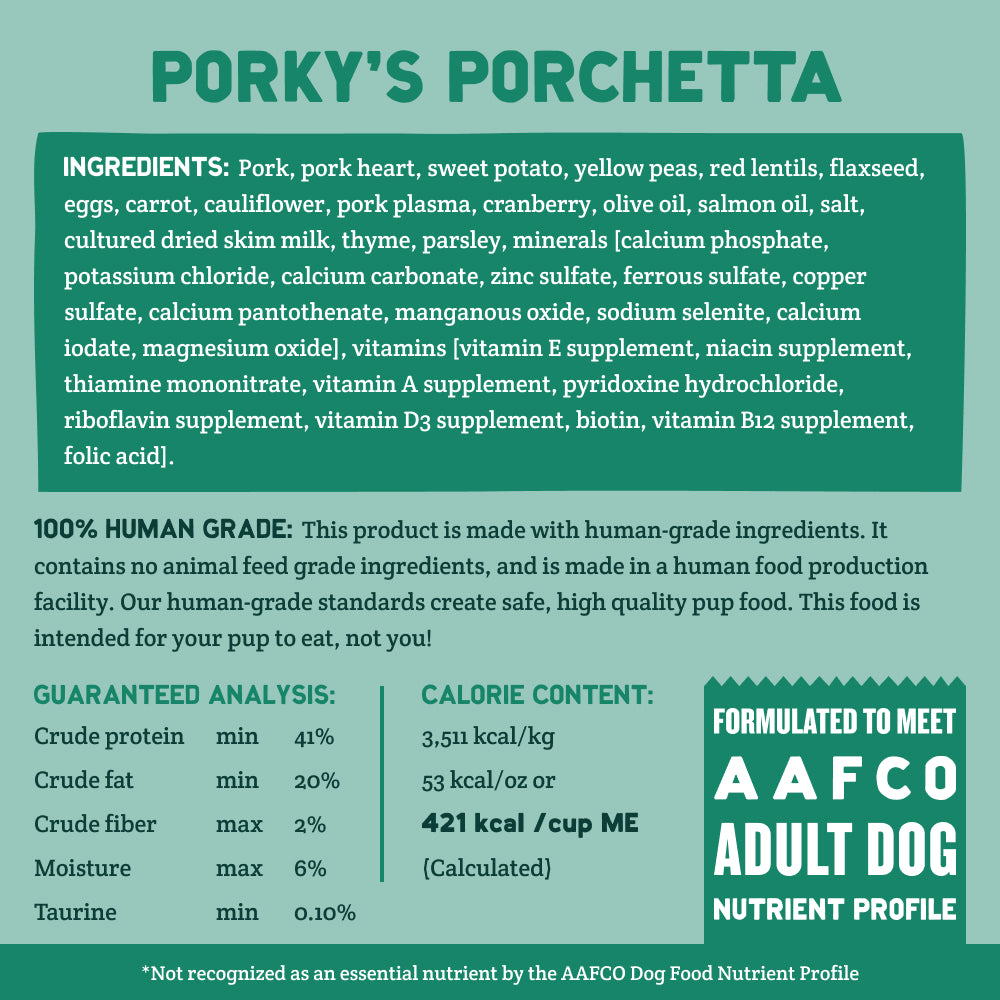 Porky's Porchetta 4LB Single