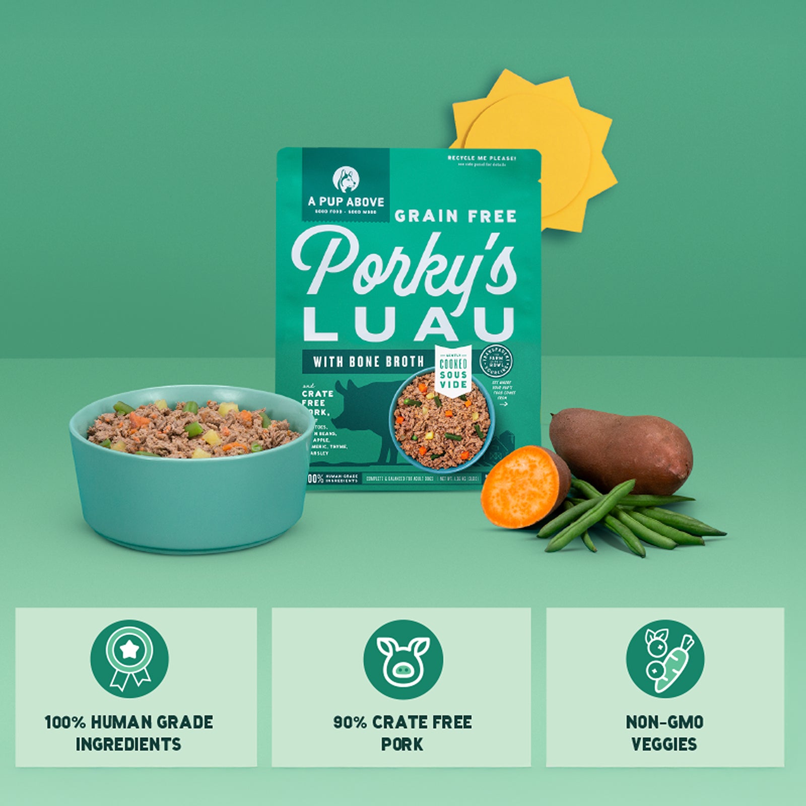 Porky's Luau (7lb / 6 bags)