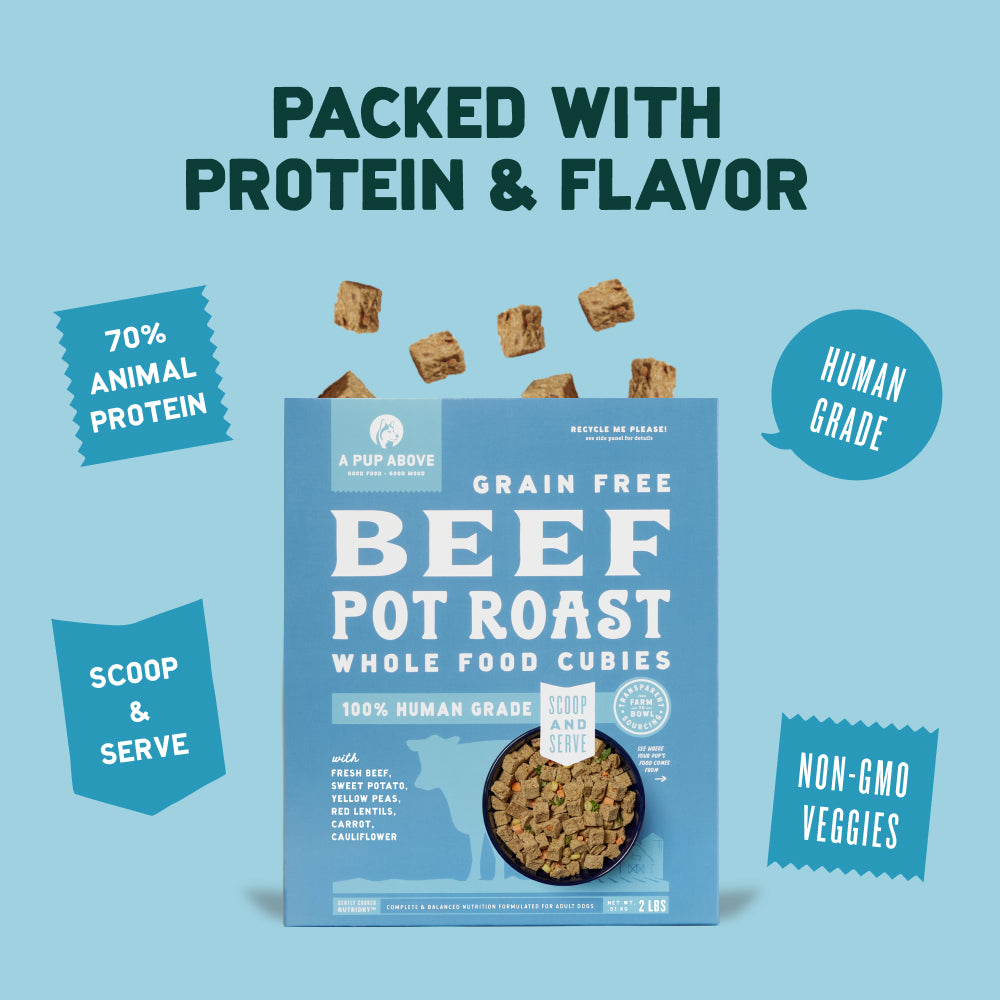 Free Dry Food Beef Pot Roast 2 LB Box