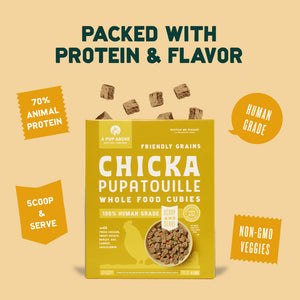 A Pup Above Cubies Chicken Pupatouille Dog Food / 2 lb