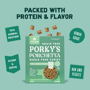 Free Dry Food Porky's Porchetta 2 LB Box